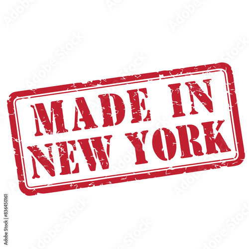Made in New York Stamp Vector