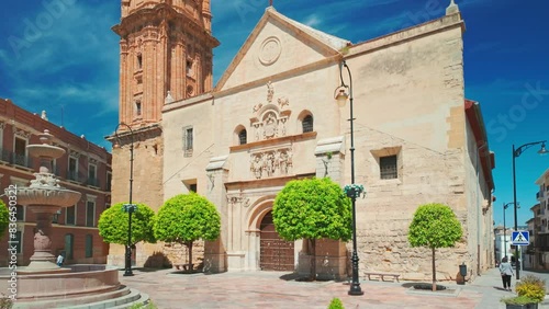 Parroquia San Sebastian on the plaza de San Sebastian in Antequera, Spain photo