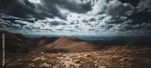 storm over the mountains