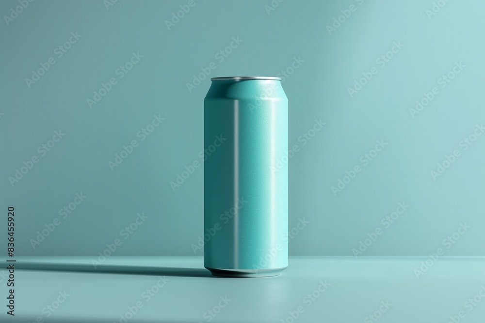 Realistic Beverage Can Mockup with Minimalistic Design and Custom Branding Opportunity Realistic Beverage Can Mockup with Minimalistic Design and Custom Branding Opportunity