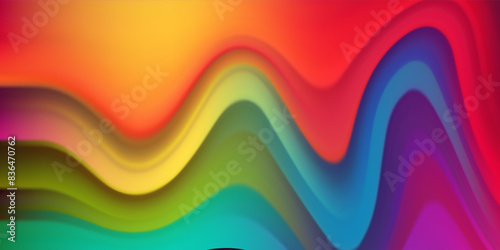 Abstract blurred Multi color, Rainbow gradient and vertical, nobody, gradient, free space for text