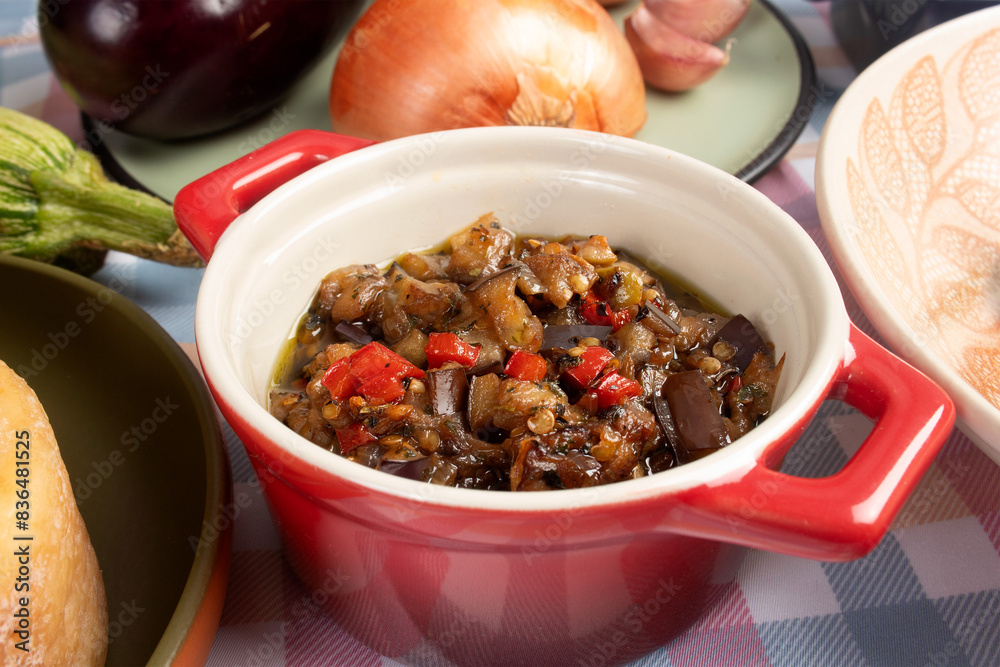 COOKED VEGETABLES IN BOWL