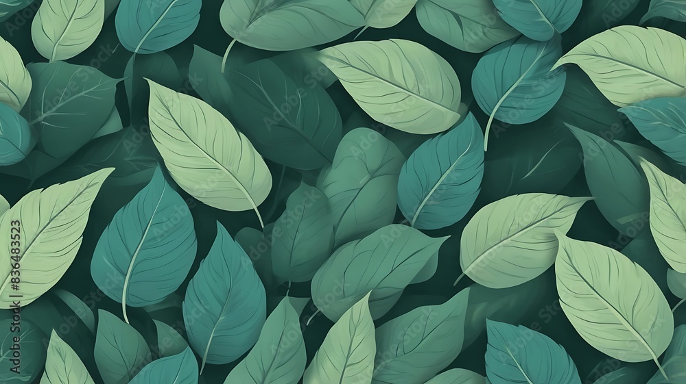 colorful leaf seamless abstract background colorful leaf seamless abstract background