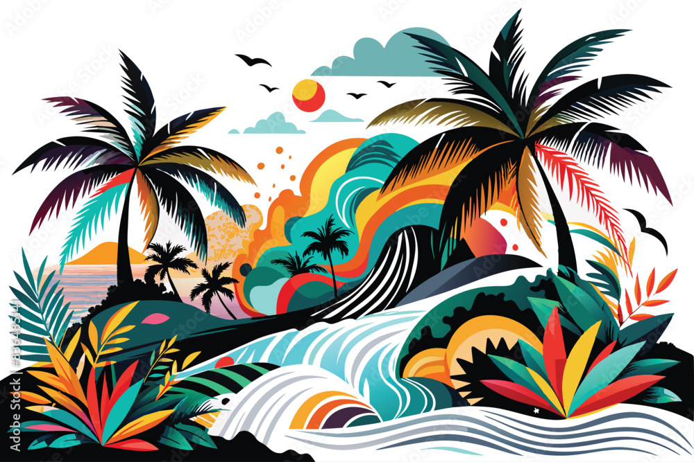Obraz premium Adobe Illustrator Artwork