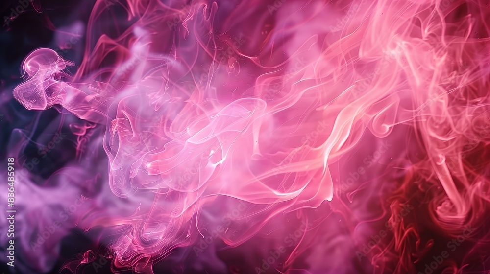 Fototapeta premium Striking 4K UHD photograph showcasing vibrant pink flames with exceptional sharpness.