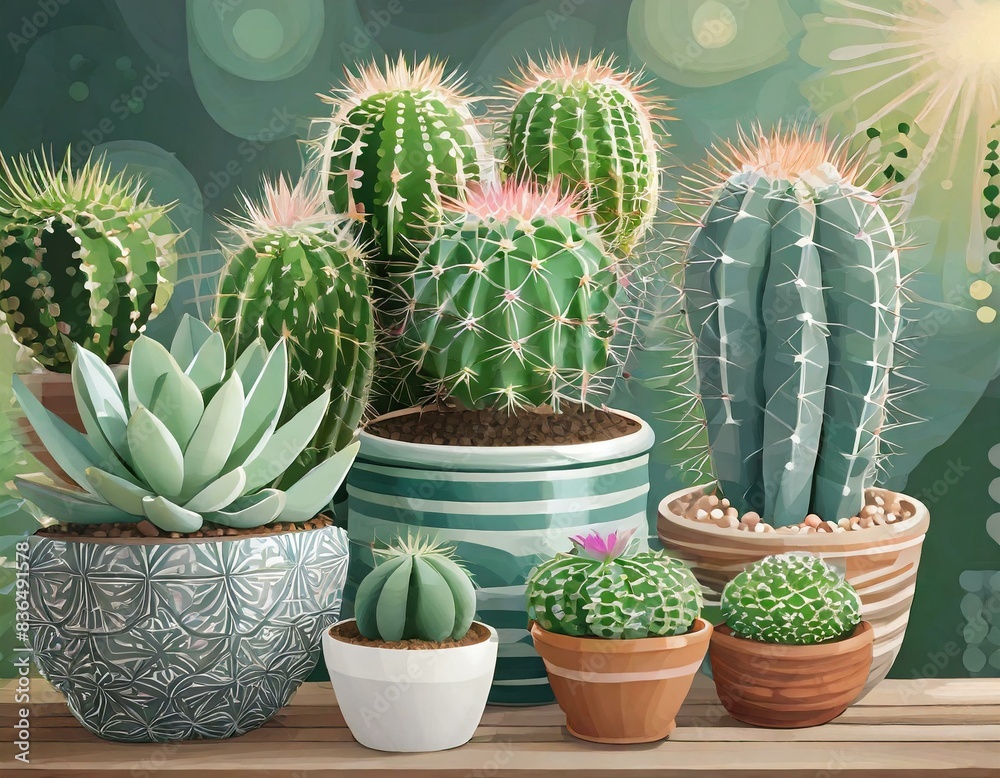 -set-of-different-mixed-cactus-and-succulents -set-of-different-mixed-cactus-and-succulents