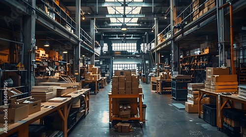 Streamlined Warehouse Efficiency Maximizing Productivity through Organized Logistics