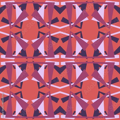 abstract geometric pattern, seamless background