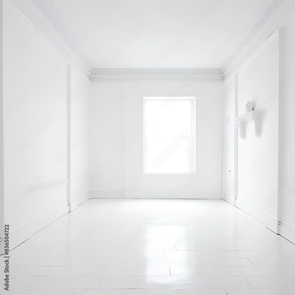empty room with a window empty room with a window