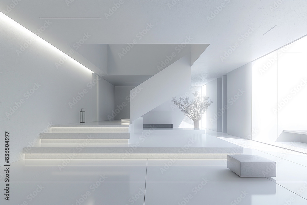 Modern Minimalist Living Space Modern Minimalist Living Space