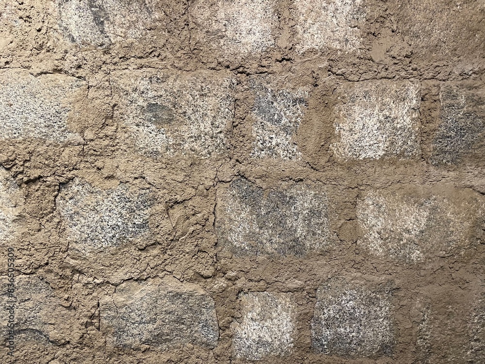 Fototapeta premium 石壁テクスチャ