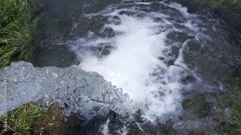 waterfall in the forest w waterfall in the forest w