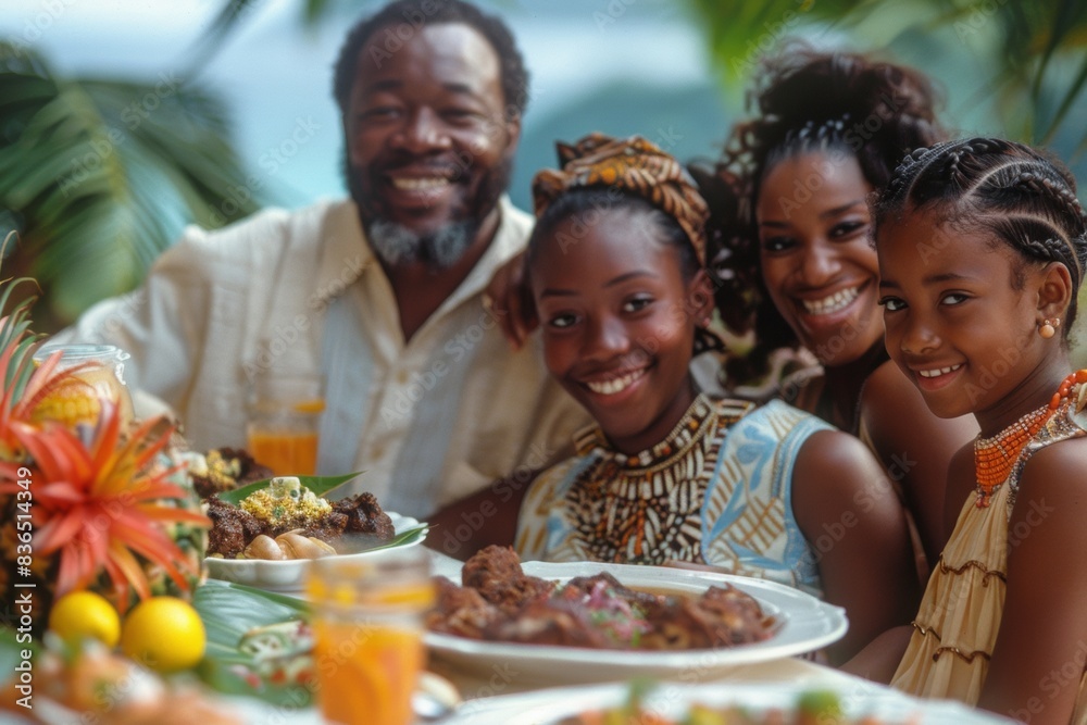 Joyous Family Celebration Around a Dining Table, Emphasizing Emotional Connections and Togetherness Joyous Family Celebration Around a Dining Table, Emphasizing Emotional Connections and Togetherness