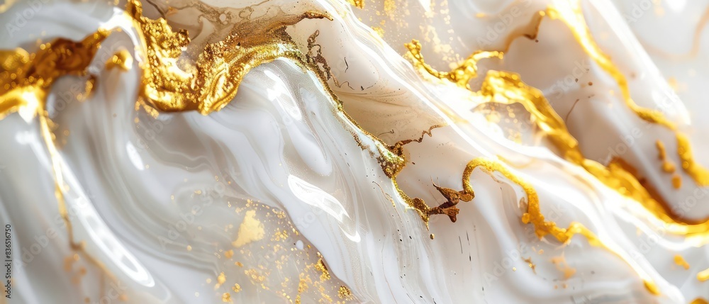 abstract wallpaper with wavy watercolor effects in white and liquid gold, nice texture and very artistic
abstract wallpaper with wavy watercolor effects in white and liquid gold, nice texture and very artistic