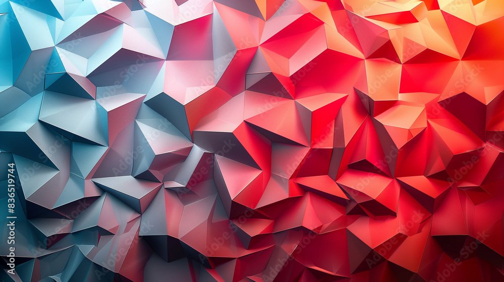 Fototapeta premium Modern digital abstract 3D background