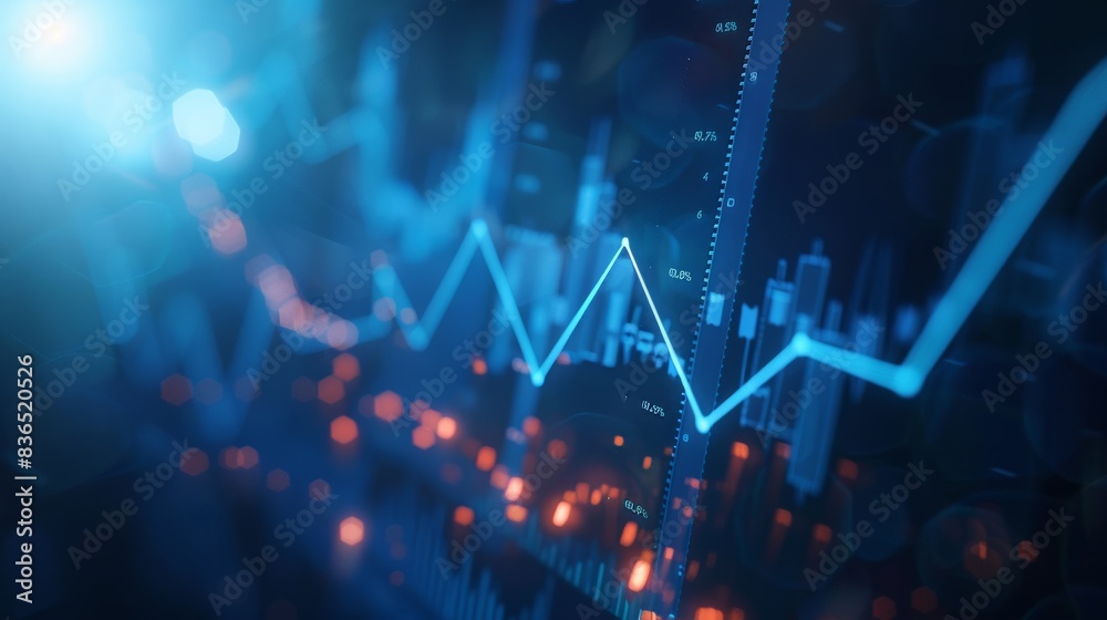 stock market graph stock market graph