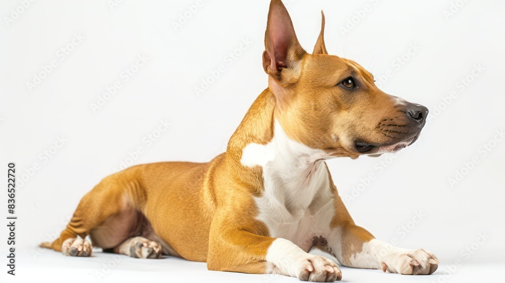 bull terriers dog wallpaper isolated on a neutral background, very photographic and professional
bull terriers dog wallpaper isolated on a neutral background, very photographic and professional