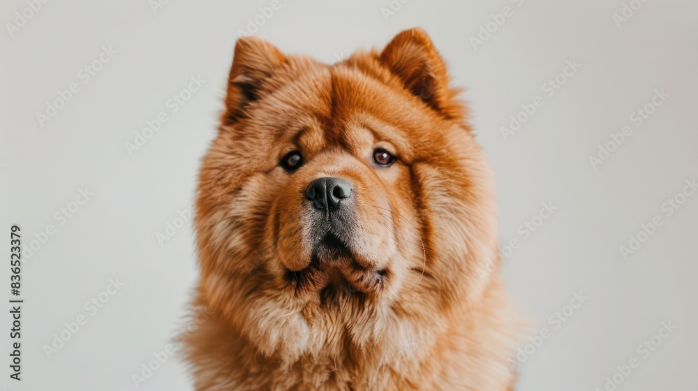 chow chow dog wallpaper isolated on a neutral background, very photographic and professional
chow chow dog wallpaper isolated on a neutral background, very photographic and professional