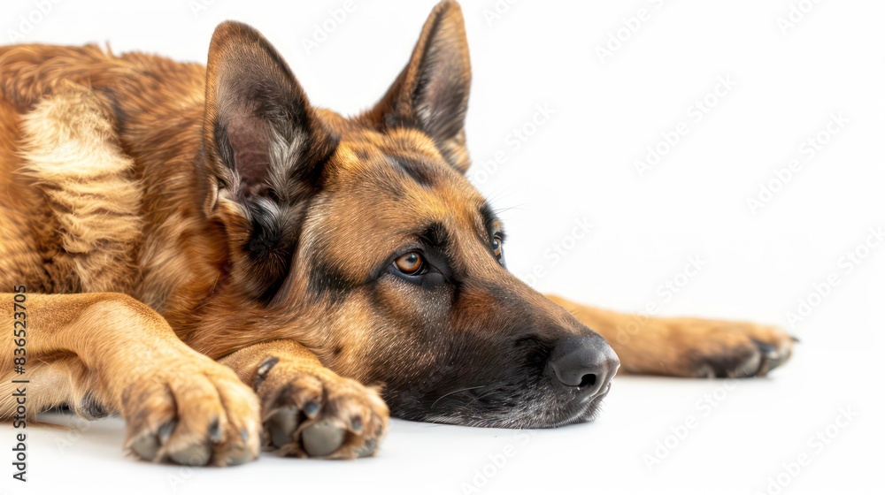 german shepherd dog wallpaper isolated on a neutral background, very photographic and professional
german shepherd dog wallpaper isolated on a neutral background, very photographic and professional