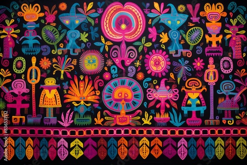 Guna Yala Heritage Unveiled Vibrant Panama Mola Tapestry