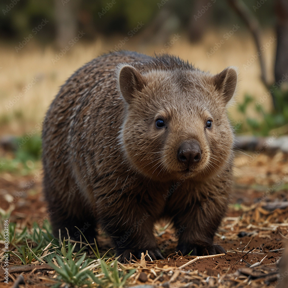Surprised raccoon marveling at the camera in wildlife habitat curious and amazed ai photo Surprised raccoon marveling at the camera in wildlife habitat curious and amazed ai photo