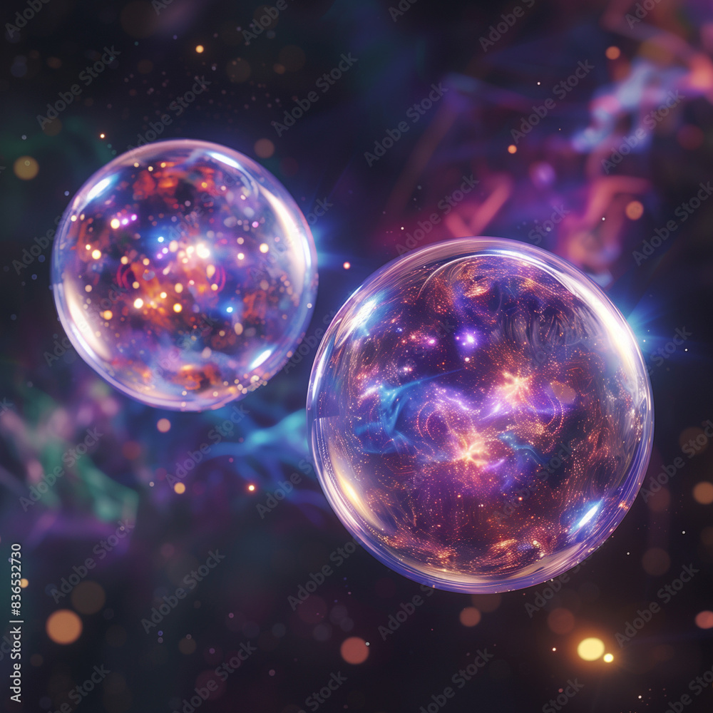 Quantum Entanglement: Connected Orbs in the Cosmic Realm