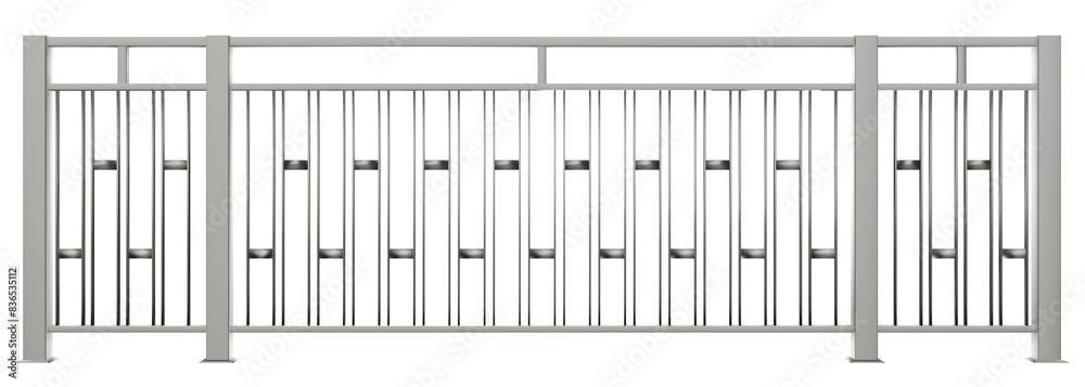 Modern Indochine Inspiration. 3D illustration features a sleek metal balustrade, inspired by the elegant lines of Indochine architecture (transparent background). Ideal for adding a touch of exotic. Modern Indochine Inspiration. 3D illustration features a sleek metal balustrade, inspired by the elegant lines of Indochine architecture (transparent background). Ideal for adding a touch of exotic.