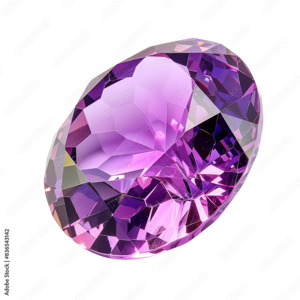 High-quality image of a sparkling, faceted purple gemstone, radiating brilliance and elegance, perfect for jewelry, design, and luxury collections. High-quality image of a sparkling, faceted purple gemstone, radiating brilliance and elegance, perfect for jewelry, design, and luxury collections.