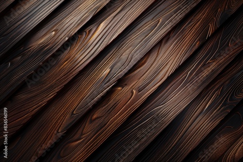 Elegant Wooden Background for Modern Classic Presentation Banners - Generativ AI
