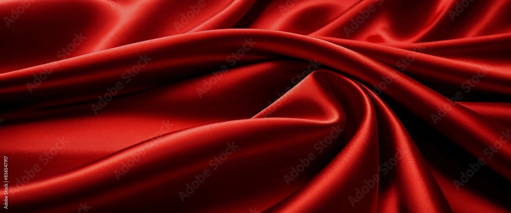 Obraz premium Red Satin Elegance