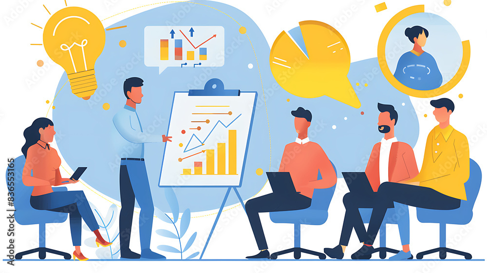 New business presentation Business growth of thinkers and innovators to sell business performance New business presentation Business growth of thinkers and innovators to sell business performance