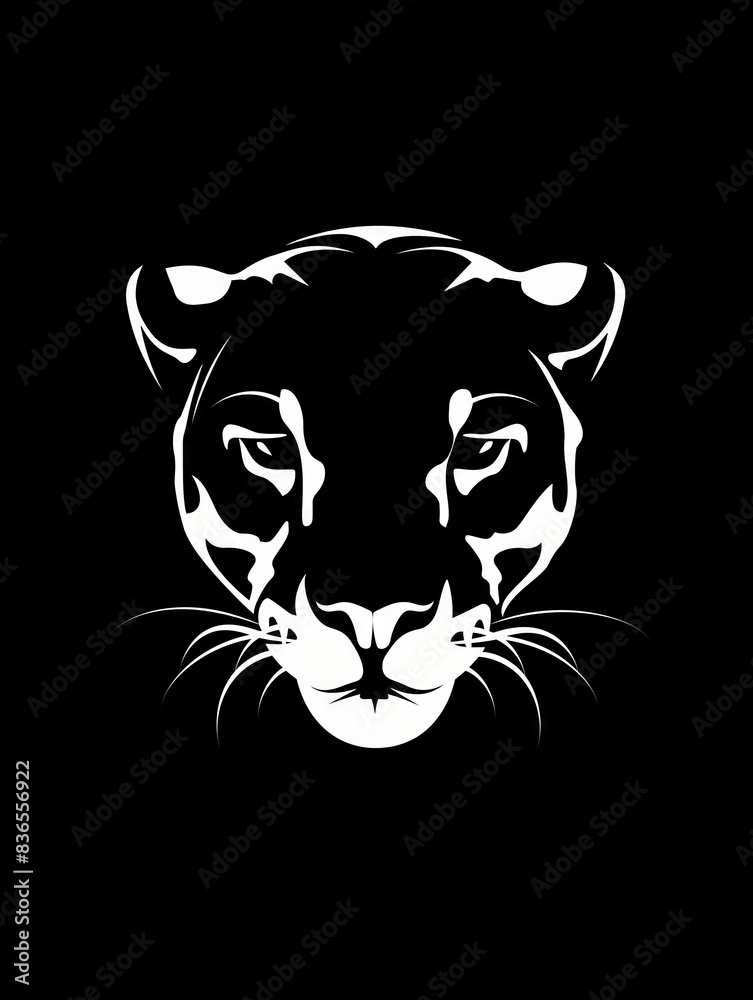 The logo of the head of a Jaguar, a Leopard. Wild cat emblem design. Vector illustration. The logo of the head of a Jaguar, a Leopard. Wild cat emblem design. Vector illustration.