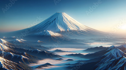 神秘の富士山｜Generative AI