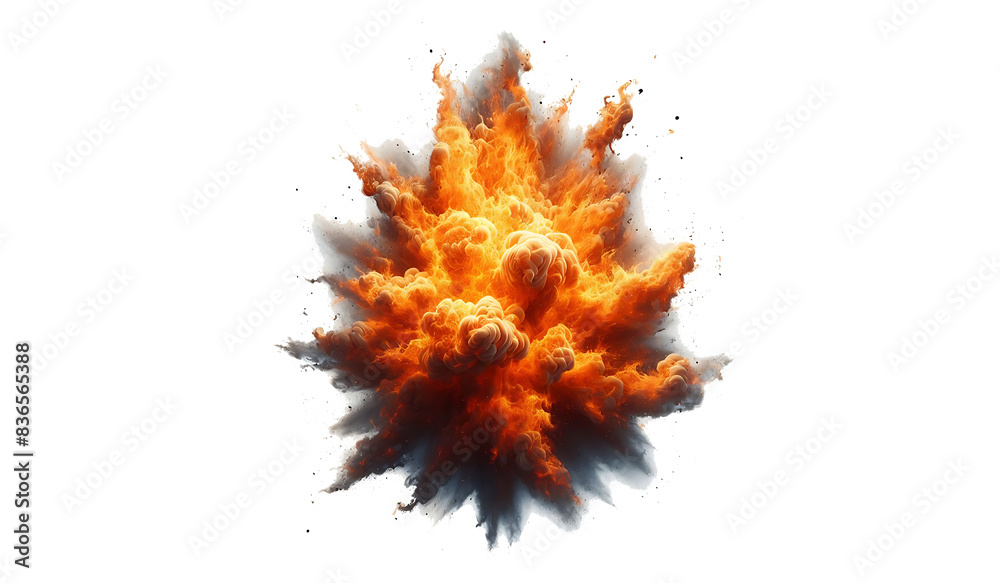 explosion of fire png transparan background,bomb explotion,ai generative explosion of fire png transparan background,bomb explotion,ai generative