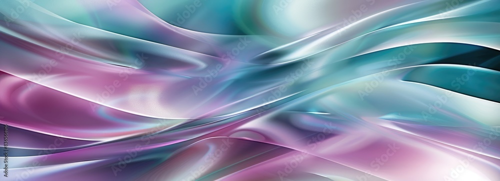 Abstract Purple and Teal Swirls Abstract Purple and Teal Swirls