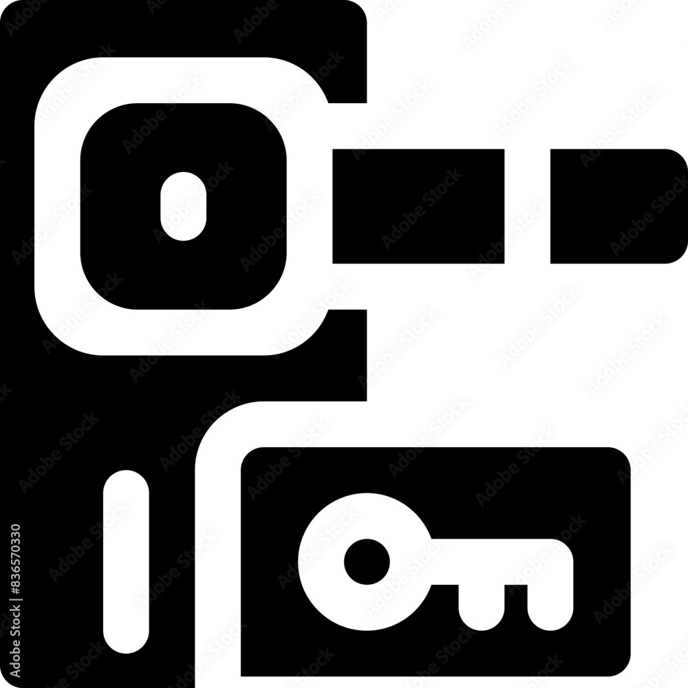 door handle icon. vector glyph icon for your website, mobile, presentation, and logo design. door handle icon. vector glyph icon for your website, mobile, presentation, and logo design.