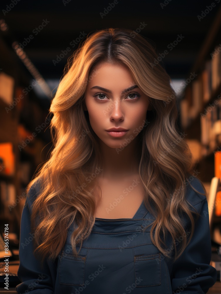 Fototapeta premium portrait of a woman
