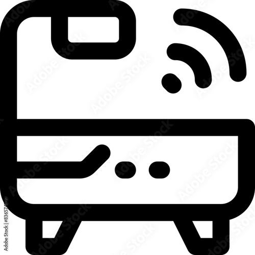 bathtub icon. vector line icon for your website, mobile, presentation, and logo design.