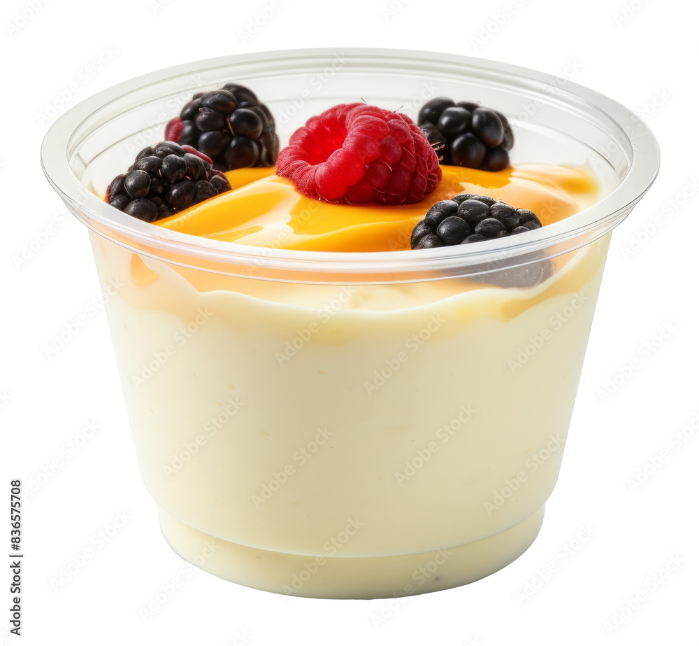 Fruit Yogurt Cup with Berries Fruit Yogurt Cup with Berries