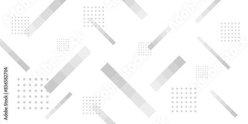 グレーの幾何学模様の背景