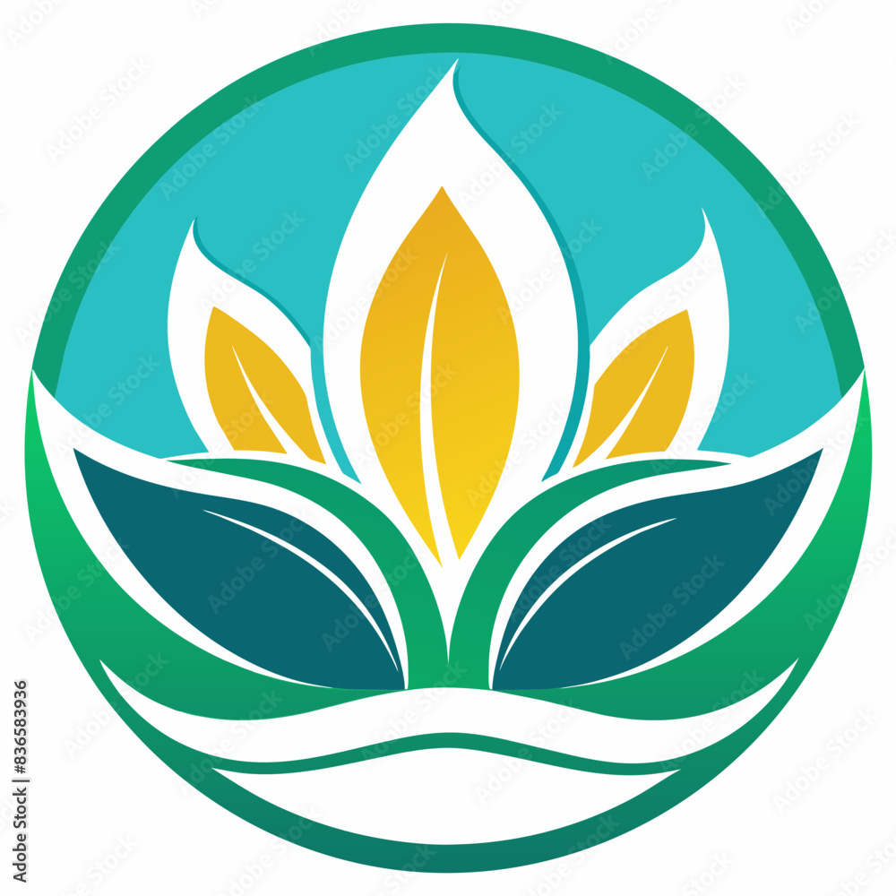 Fototapeta premium TranquilTouch: Logo Design for Spa 