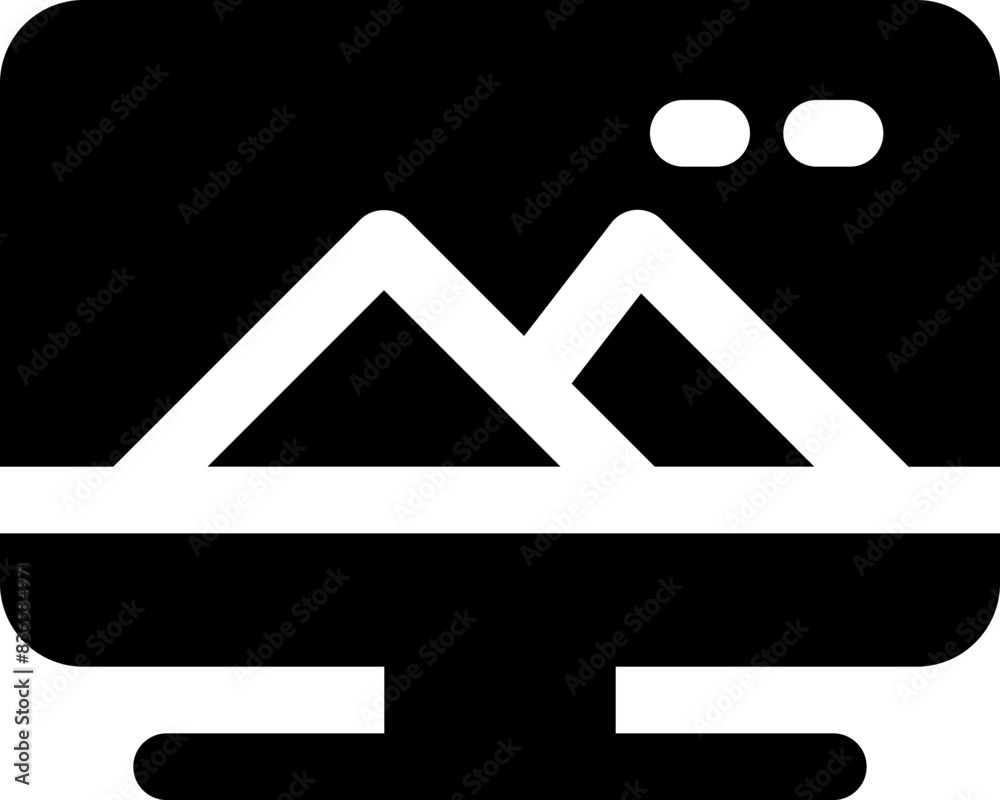 television icon. vector glyph icon for your website, mobile, presentation, and logo design. television icon. vector glyph icon for your website, mobile, presentation, and logo design.