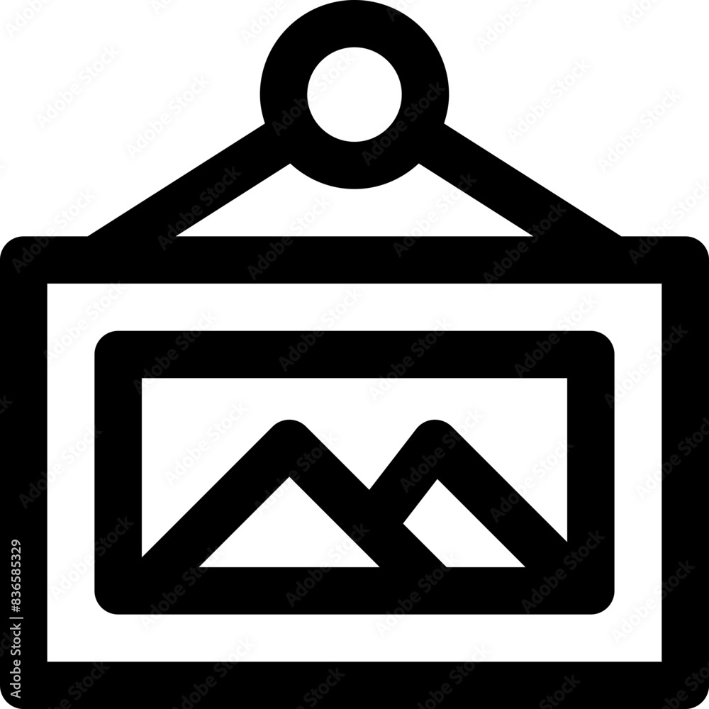 picture icon. vector line icon for your website, mobile, presentation, and logo design. picture icon. vector line icon for your website, mobile, presentation, and logo design.