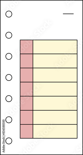학교와 사무실에서 사용하는 용품
