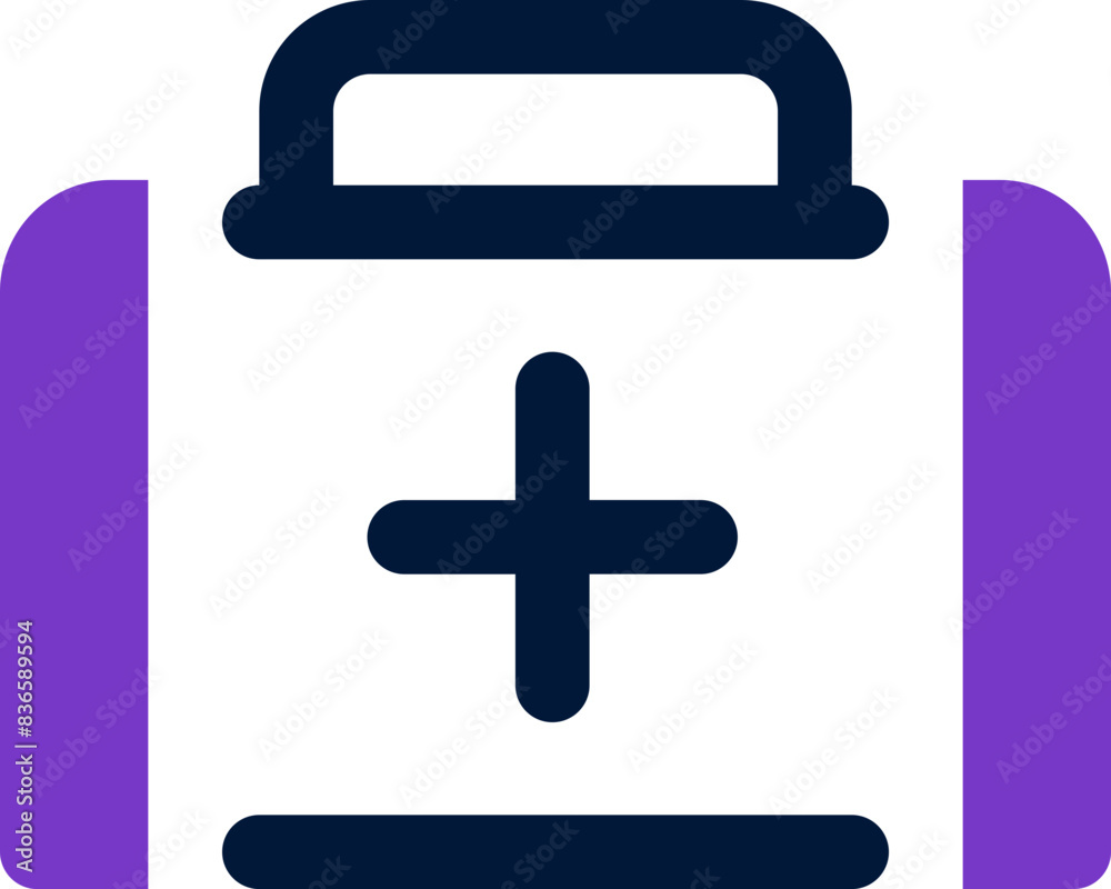 Fototapeta premium first aid icon. vector dual tone icon for your website, mobile, presentation, and logo design.