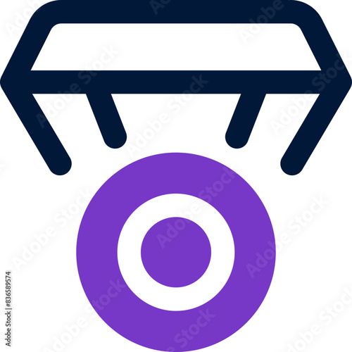 medal icon. vector dual tone icon for your website, mobile, presentation, and logo design.