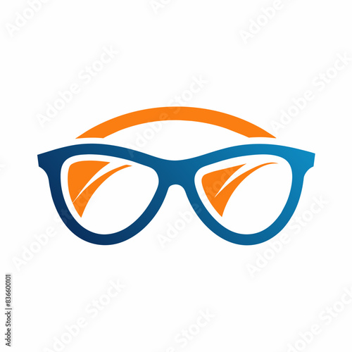 Clear Vision: Simple Glasses Logo Design
