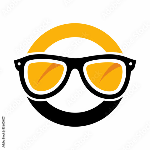 Clear Vision: Simple Glasses Logo Design