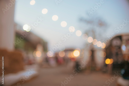 Wallpaper Mural Twilight Market Bokeh Torontodigital.ca