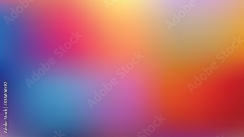 Dark grainy color gradient background, purple red orange blue black colors banner abstract design